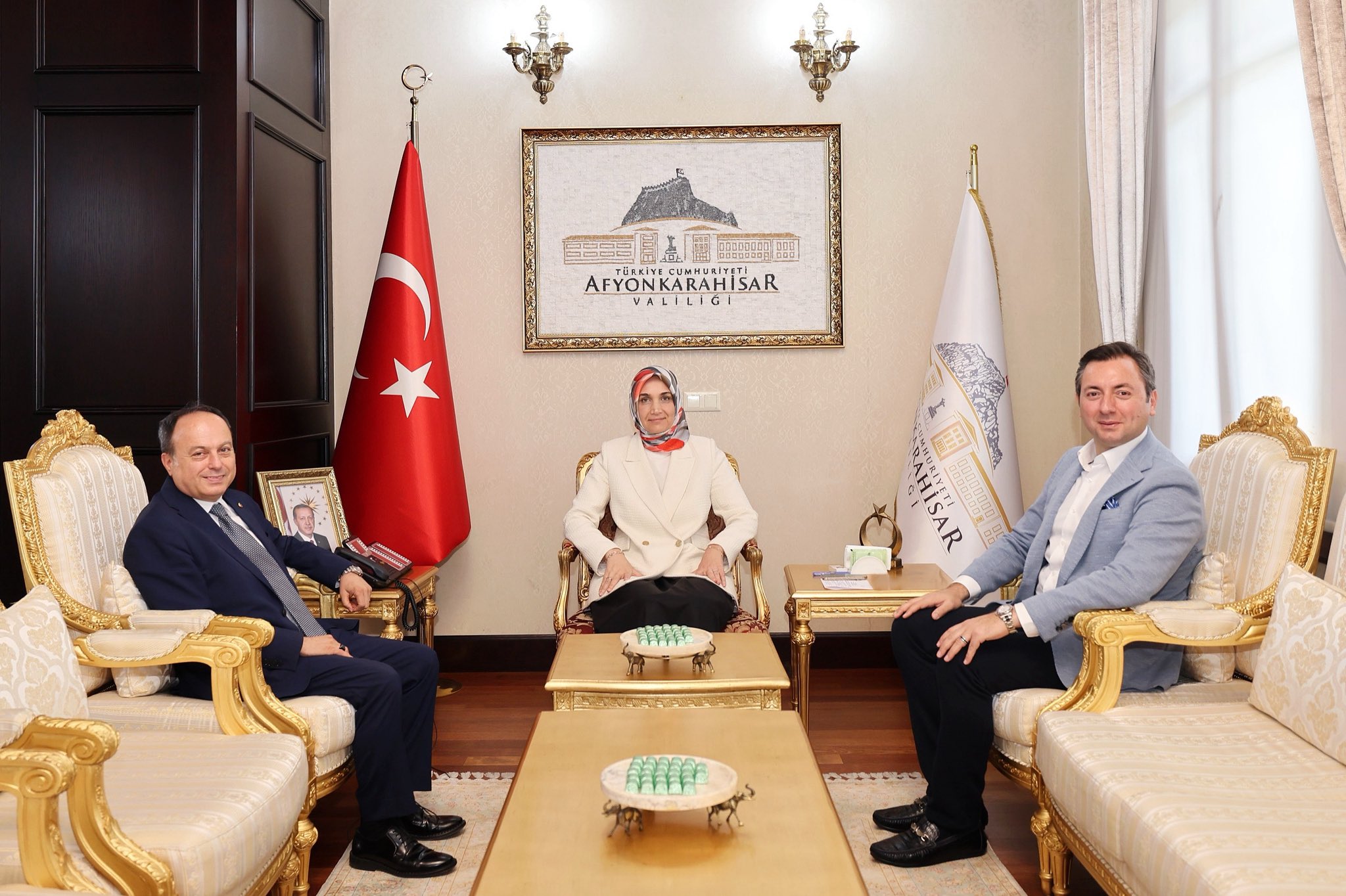 Afyonkarahisar Valisi Doç. Dr. Kübra Güran Yiğitbaşı, ATSO Yönetim Kurulu