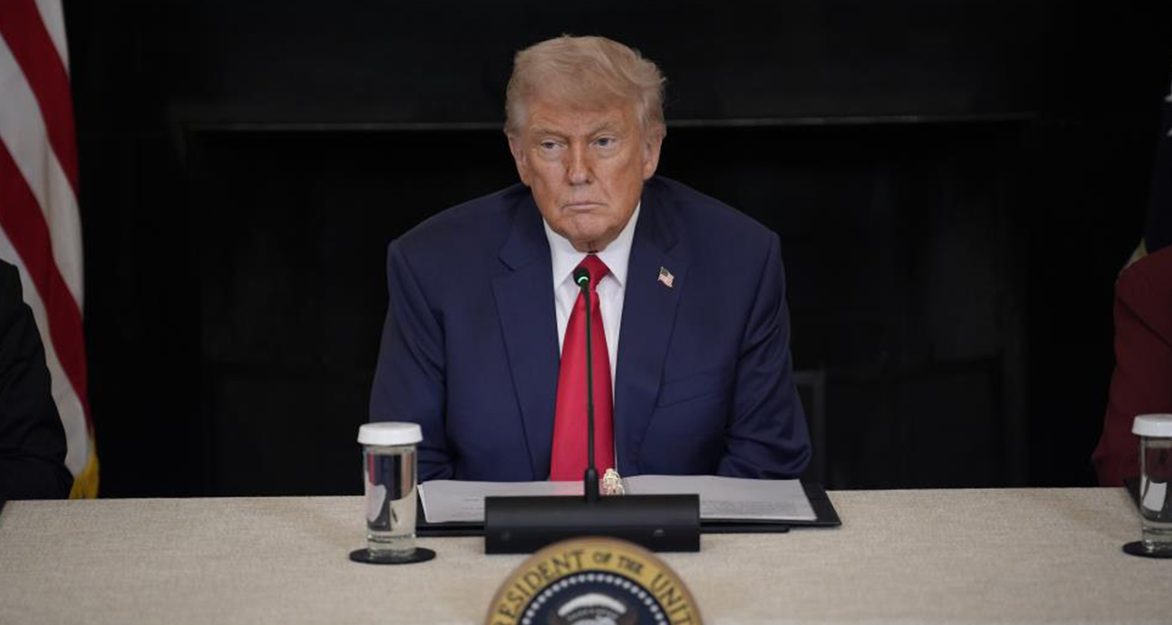 ABD Başkanı Donald Trump, Los Angeles'ta artan göçmen protestolarına karşı,