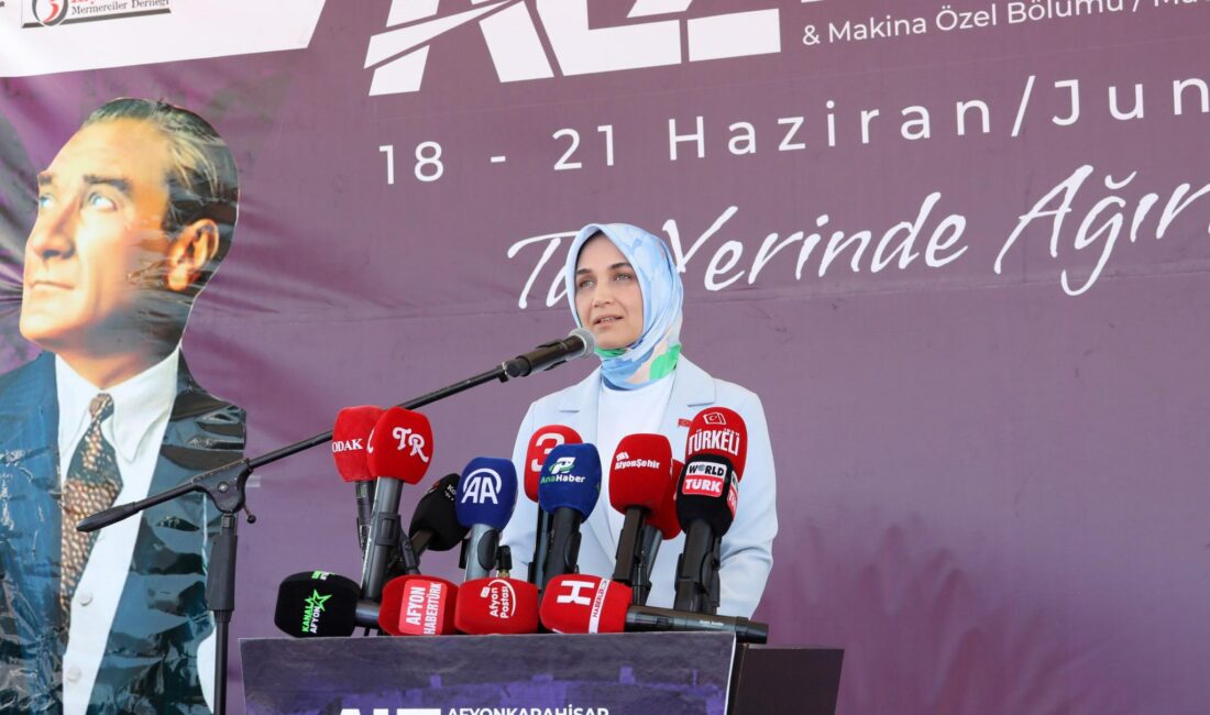   Afyonkarahisar Valisi Kübra Güran Yiğitbaşı da konuşmasında “Bugün sadece