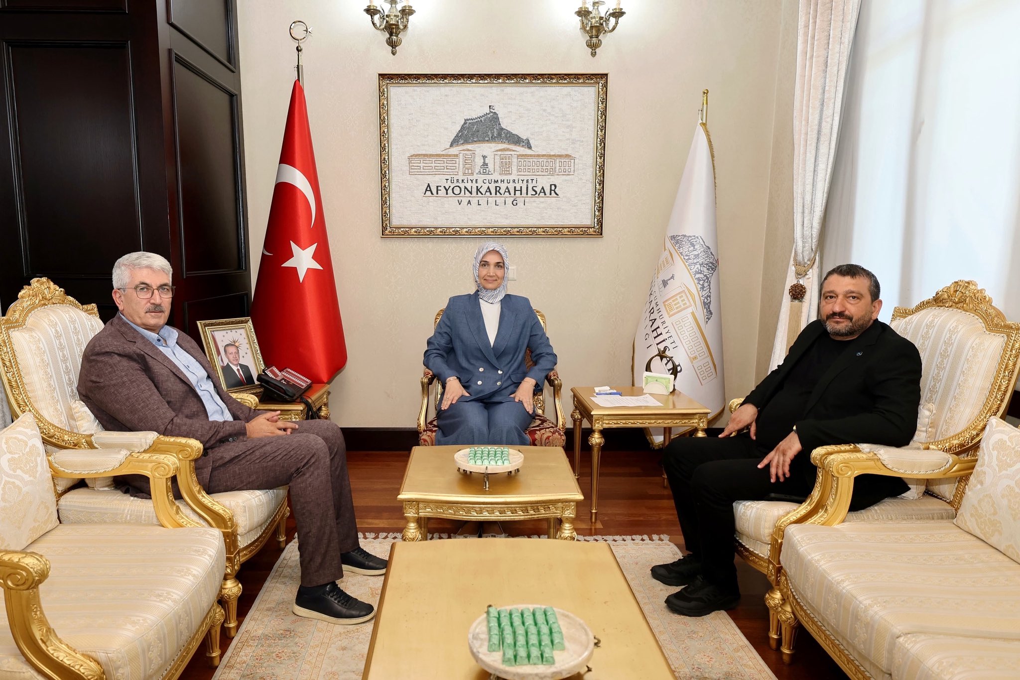 Afyonkarahisar Valisi Doç. Dr. Kübra Güran Yiğitbaşı, Konya Gazeteciler Cemiyeti