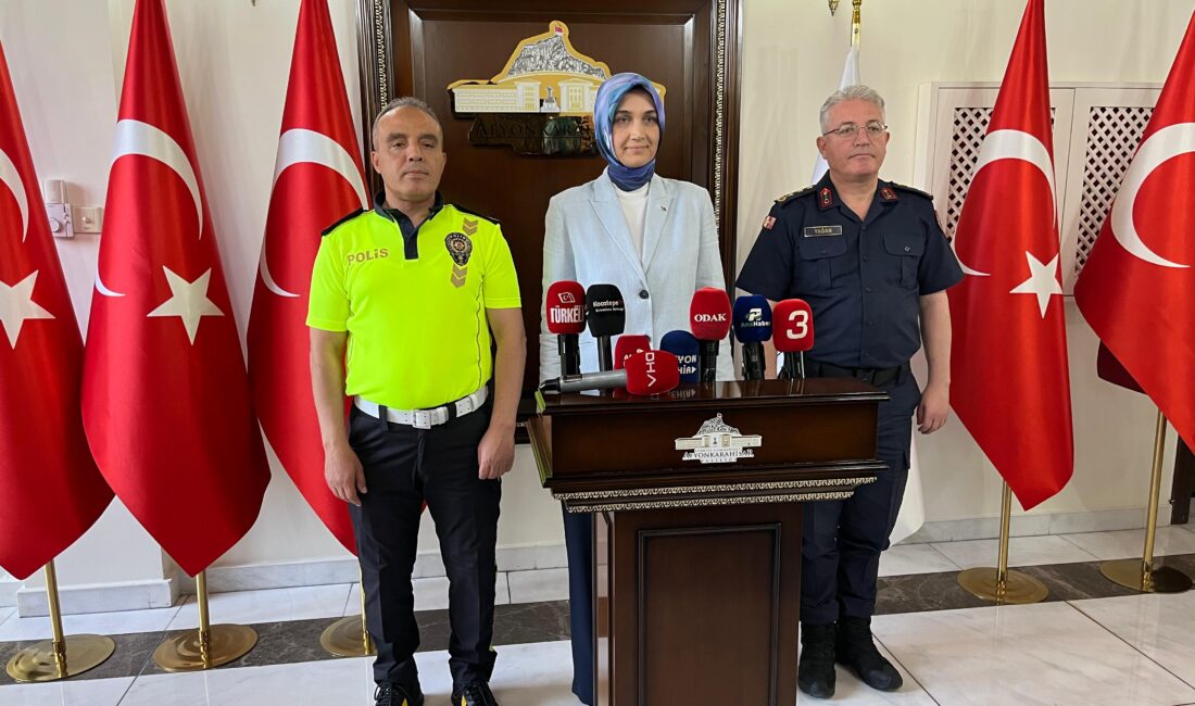 Afyonkarahisar Valisi Doç. Dr. Kübra Güran Yiğitbaşı, Kurban Bayramı öncesi