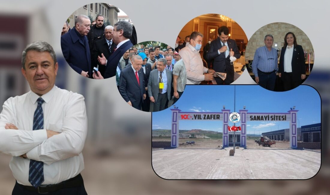 Afyonkarahisar’da temeli 2019 yılında atılan Modern Sanayi Sitesi’nde sona yaklaşıldı.