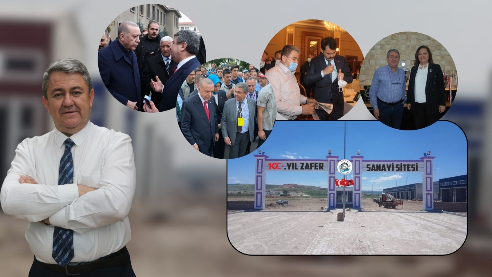Afyonkarahisar’da temeli 2019 yılında atılan Modern Sanayi Sitesi’nde sona yaklaşıldı.