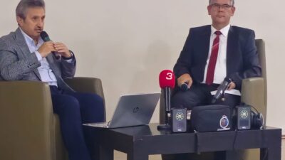 M. Rıza Çerçel Kültür Merkezi’nde düzenlenen Bilim Kafe Buluşmaları’nın bu