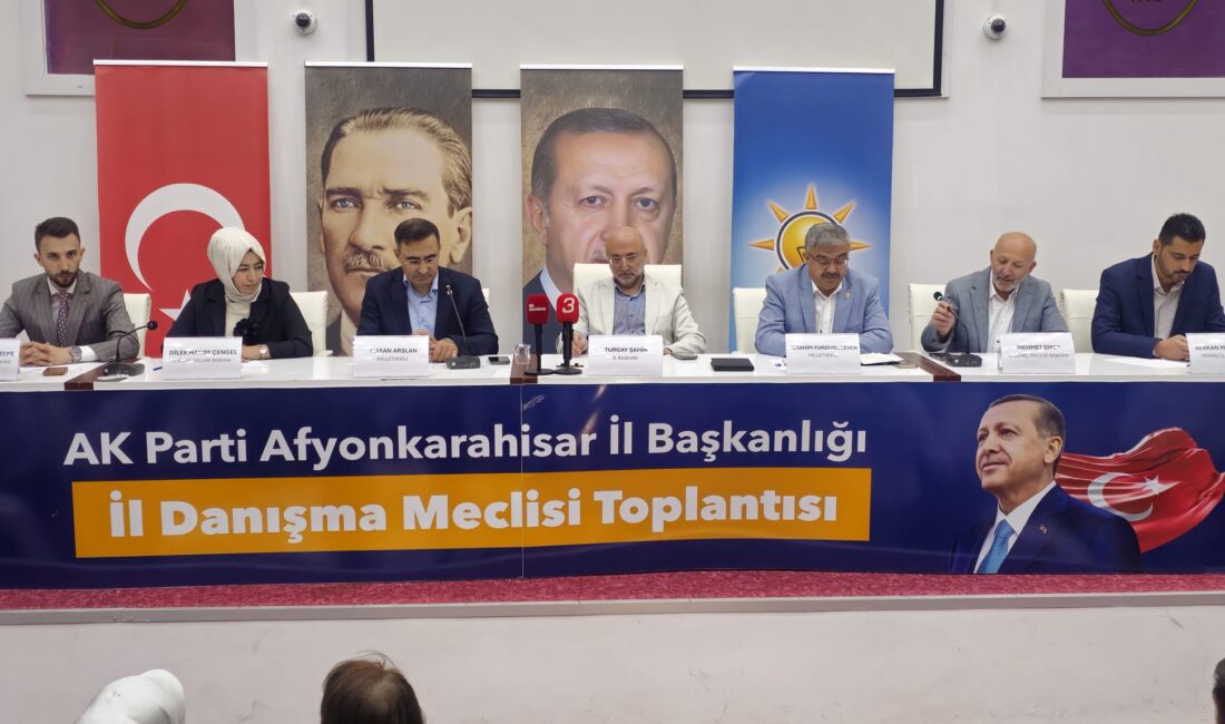 AK Parti Afyonkarahisar İl Başkanlığı'nın 92. İl Danışma Kurulu Toplantısı