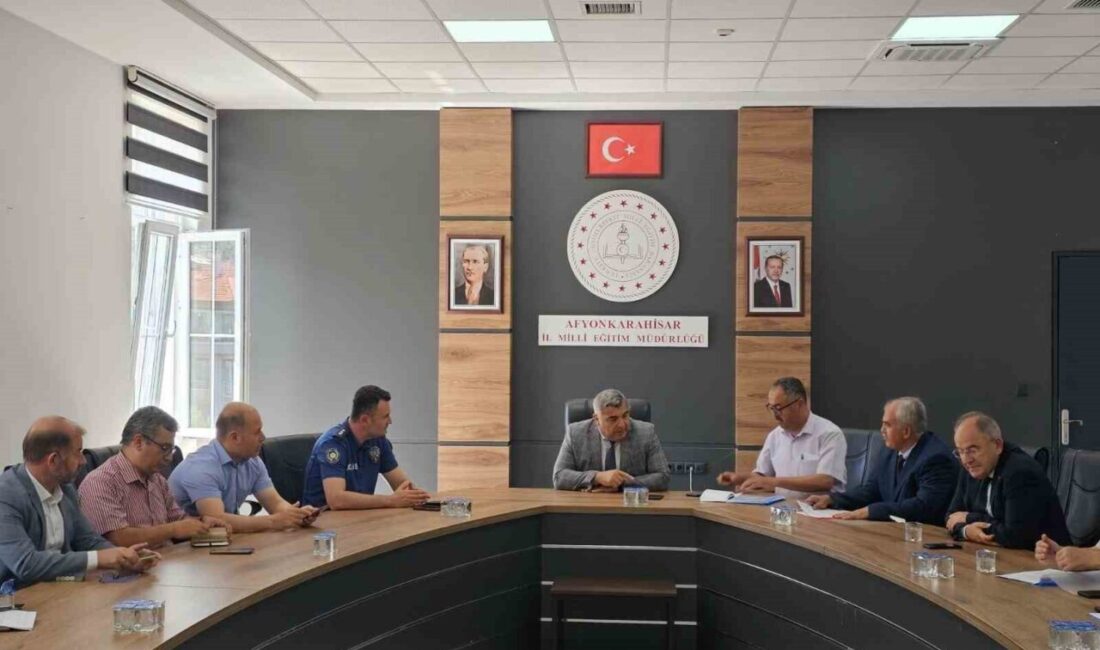 Afyonkarahisar İl Milli Eğitim Müdürlüğü, 15 Haziran 2025 tarihinde gerçekleştirilecek