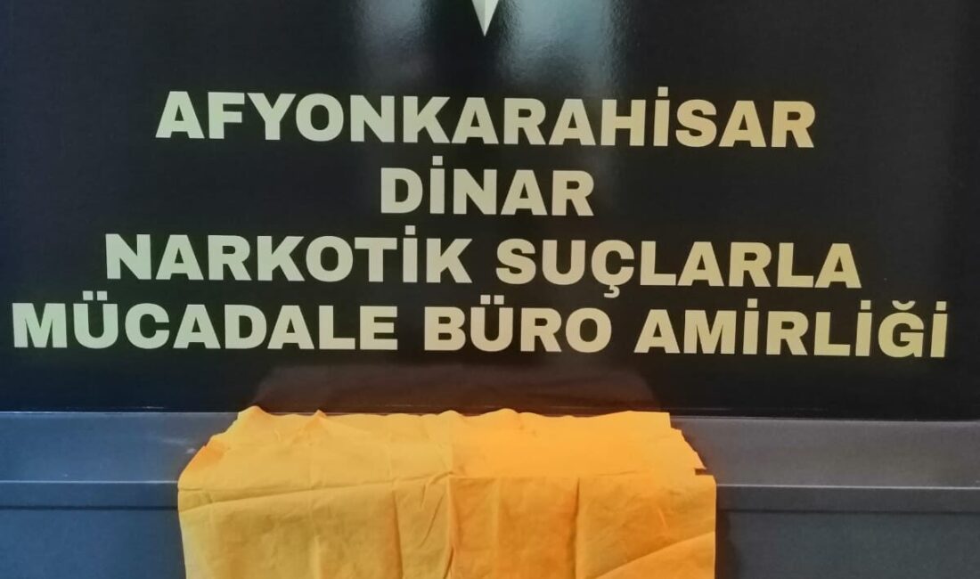AFYONKARAHİSAR (AA) – Afyonkarahisar'da düzenlenen uyuşturucu operasyonunda gözaltına alınan 1