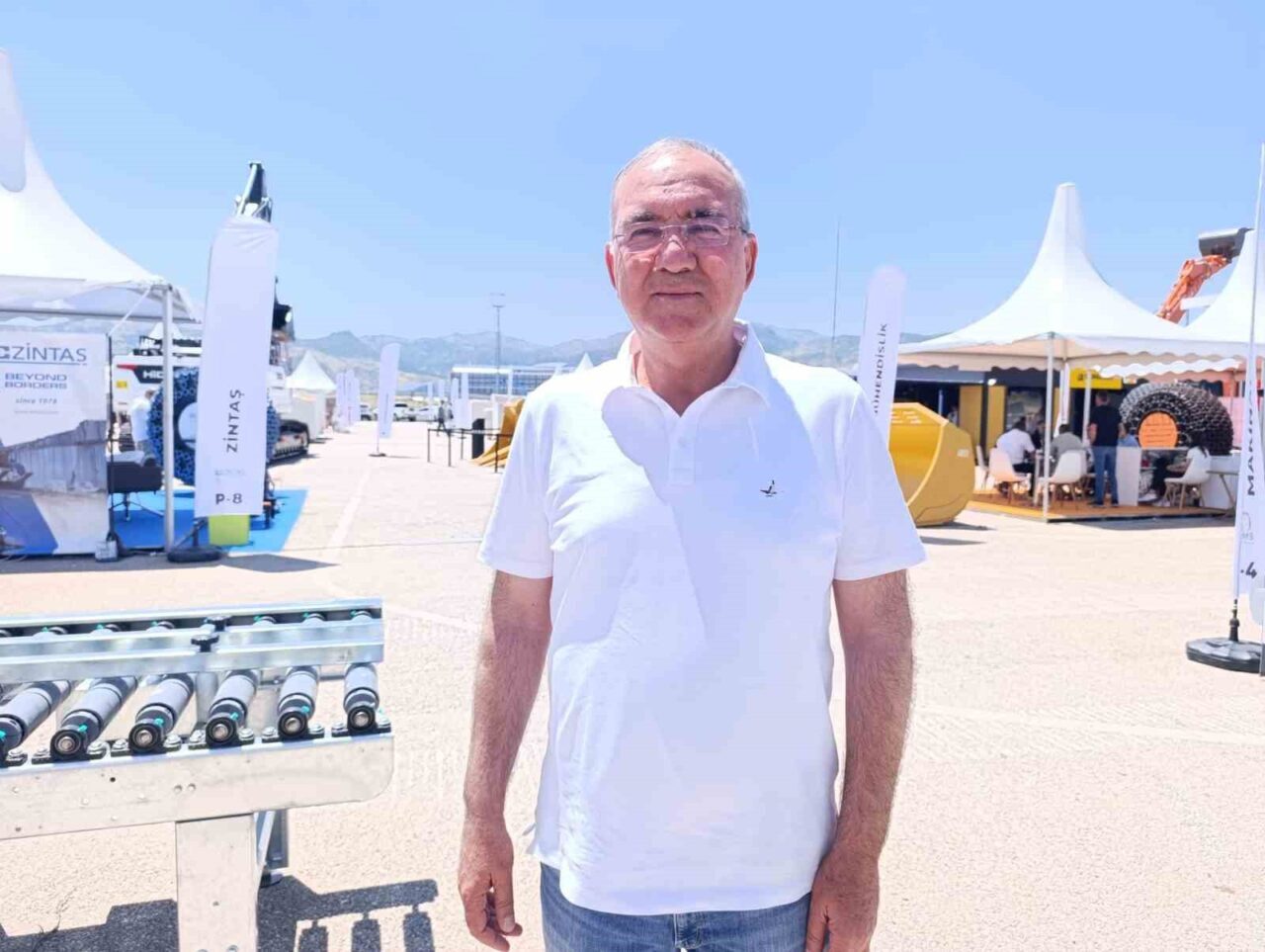 Afyonkarahisar’da açılan Blok Mermer Fuarı’nın yıllık yaklaşık 300 milyon dolar