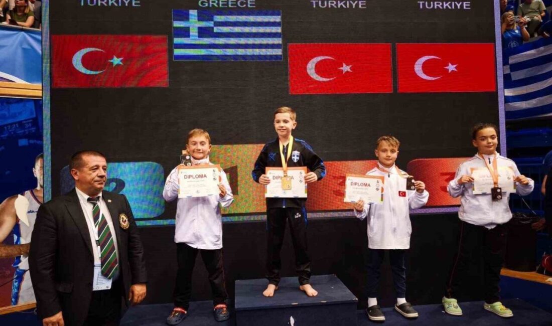 Karadağ’ın Bar kentinde düzenlenen 29. Balkan Çocuklar Karate Şampiyonası’nda, Afyonkarahisar’ın