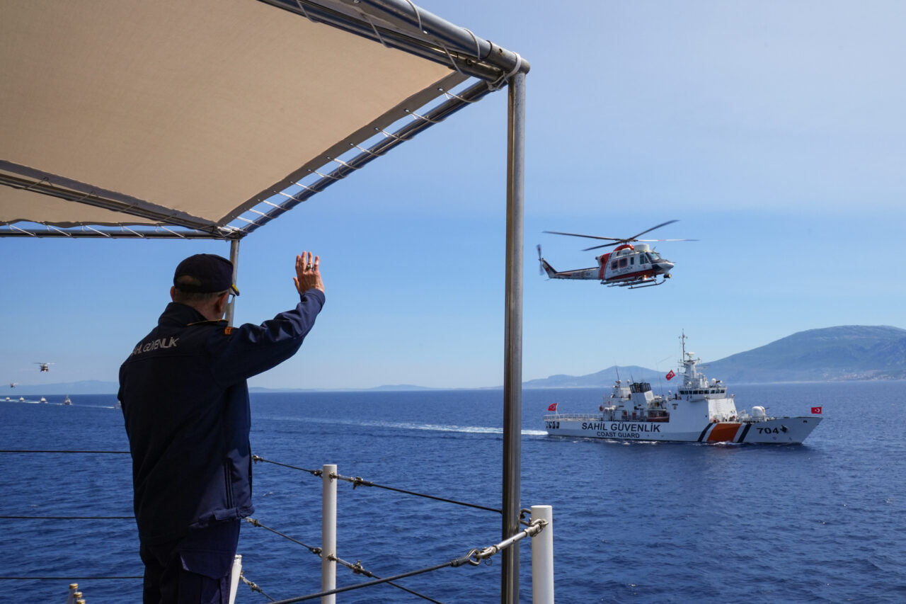 Anadolu Yıldızı 2025 Müşterek Arama Kurtarma Tatbikatı’nın Ege Denizi’nin uluslararası