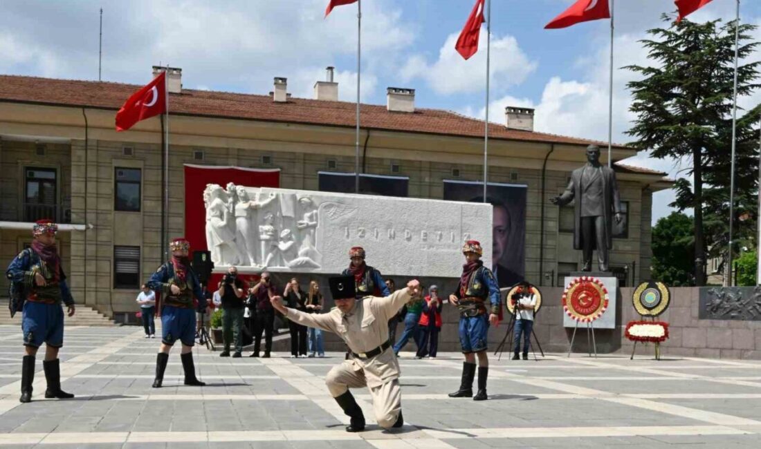 Gazi Mustafa Kemal Atatürk’ün Eskişehir’e ilk ziyaretinin 105’inci yıl dönümü