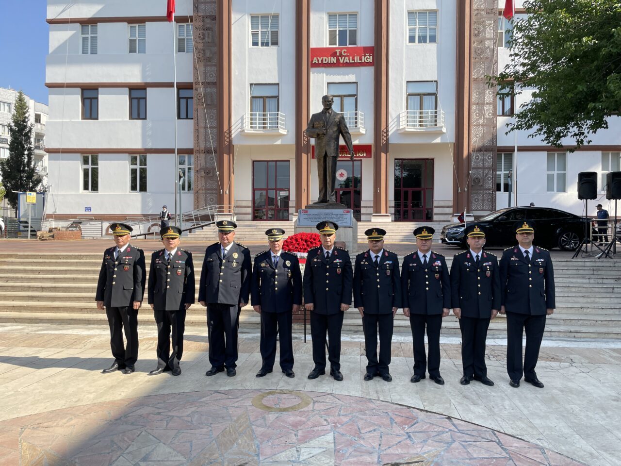 Aydın’da Jandarma teşkilatının 186’ncı kuruluş yıl dönümü dolayısıyla tören düzenlendi.