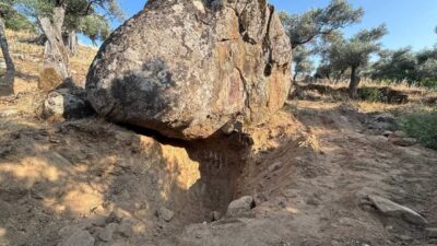  Aydın'ın Çine ilçesinde, kaçak kazı yaparken suçüstü yakalanan 8 zanlı