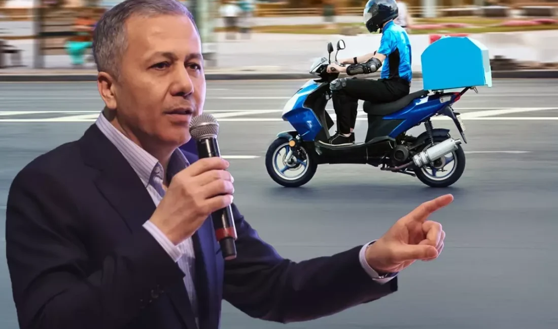 İçişleri Bakanı Ali Yerlikaya katıldığı canlı yayında motokuryeleri yakından ilgilendiren
