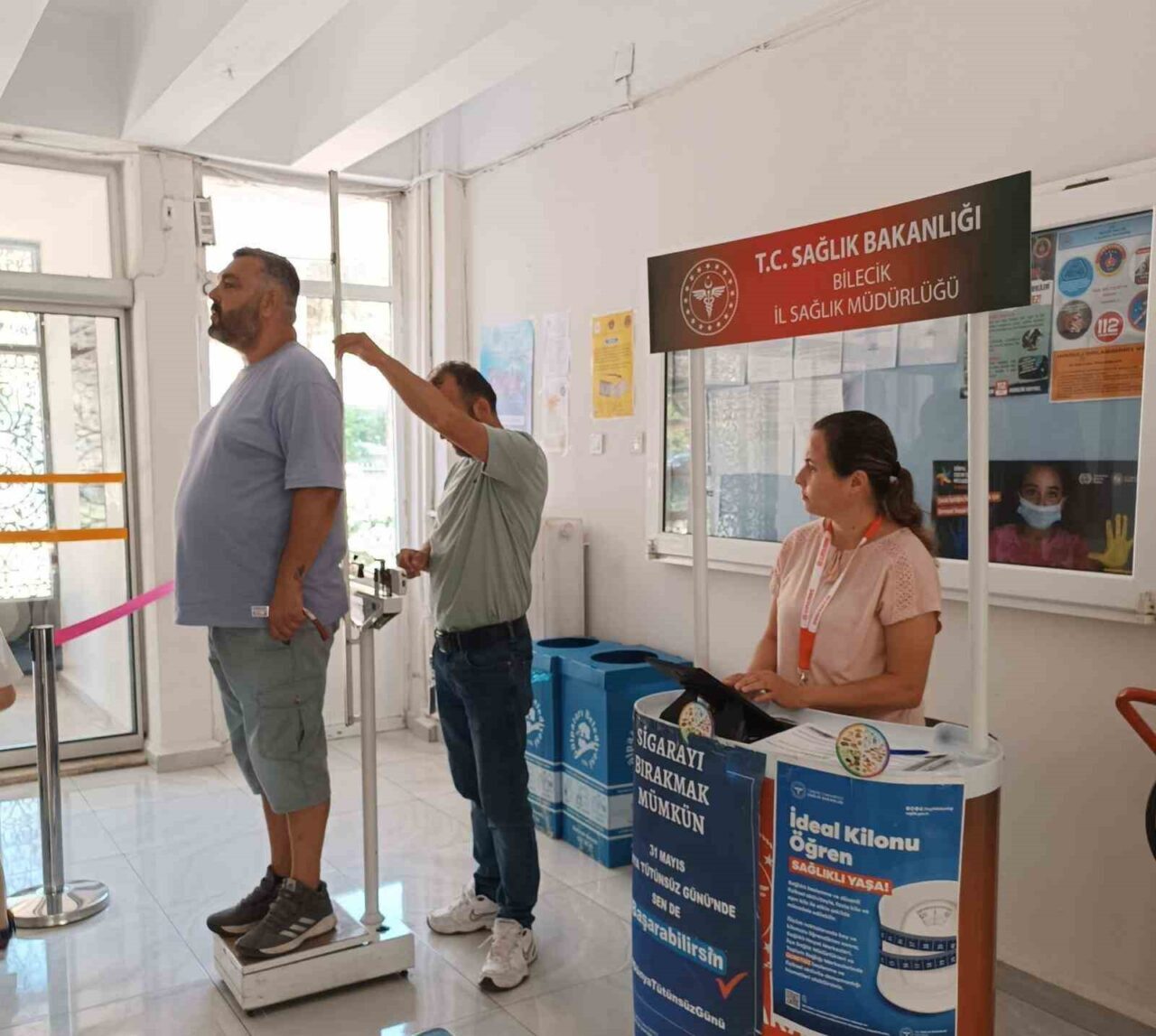 Bilecik’te "İdeal Kilonu Öğren, Sağlıklı Yaşa" projesiyle obeziteyle mücadele kapsamında