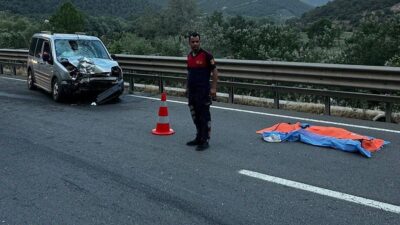 Bilecik’te motosiklet ile otomobilin çarpışması sonucu meydana gelen trafik kazasında