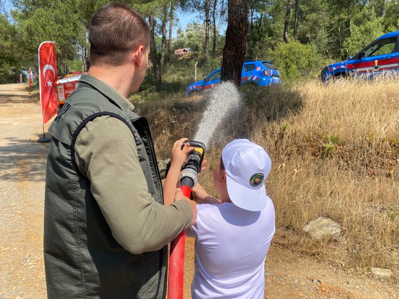 Muğla’nın Bodrum ilçesinde, “Orman Muhafızları” projesi kapsamında öğrencilere yönelik eğitim