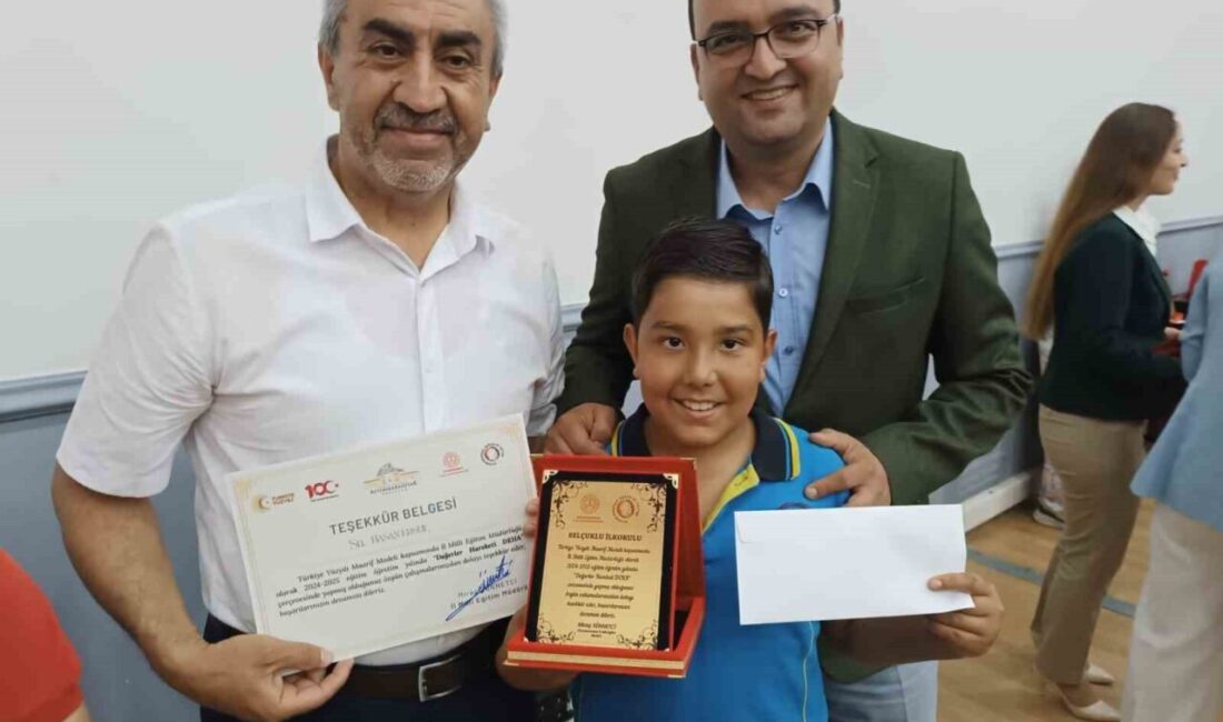 Afyonkarahisar’da İl Milli Eğitim Müdürlüğü tarafından yürütülen ‘Değerler Hareketi’ projesi