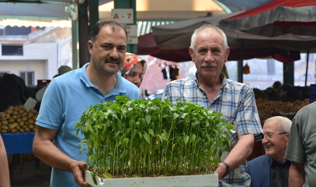 Manisa'nın Demirci ilçesinde İlçe Tarım ve Orman Müdürlüğü ekipleri tarafından