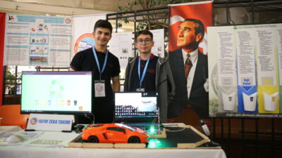 Denizli’de Necla-Ergun Abalıoğlu Ticaret Mesleki ve Teknik Anadolu Lisesi öğrencilerinin