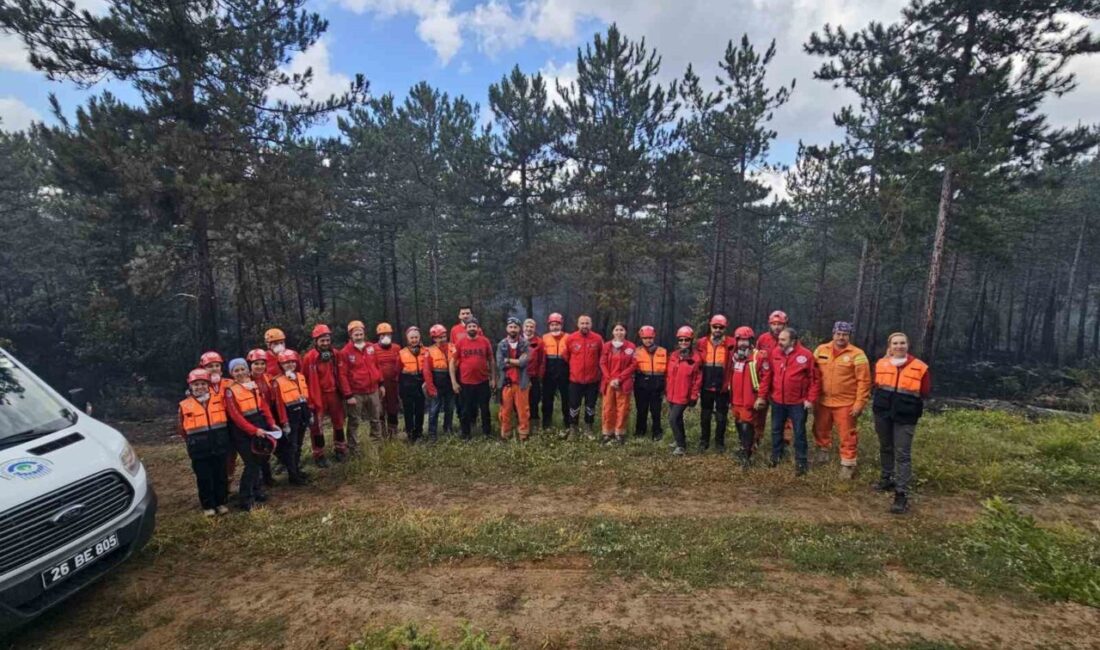 Eskişehir Dorlion Arama Kurtarma (DAK) ekipleri, Bilecik’in Gölpazarı, Kavakbağışlar ve
