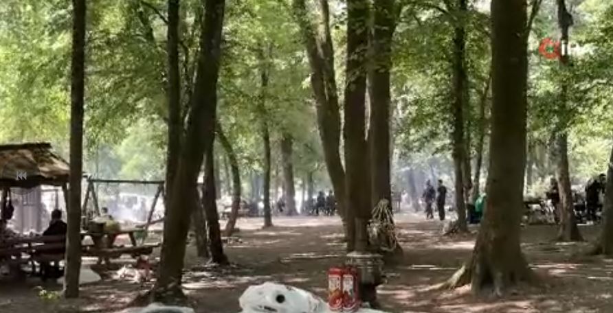 Kurban Bayramı’nın 2’nci gününde vatandaşlar Belgrad Ormanı’na akın etti. Çocuklar