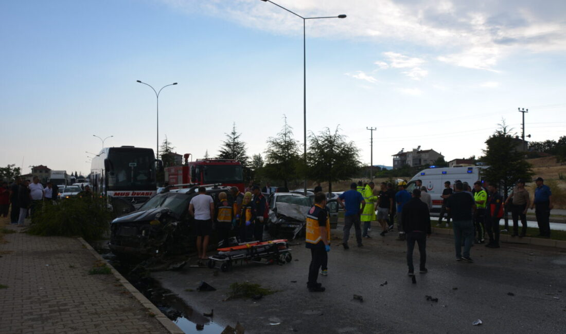 Uşak'ın Banaz ilçesinde otomobilin karşı şeride geçip çarptığı aracın sürücüsü