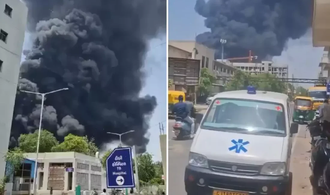 Hindistan’ın Ahmedabad şehrinde 200’den fazla kişinin bulunduğu yolcu uçağı düştü.