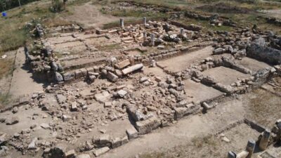  Muğla'nın Kavaklıdere ilçesindeki Hyllarima Antik Kenti'nde yürütülen kazı çalışmasıyla kentin