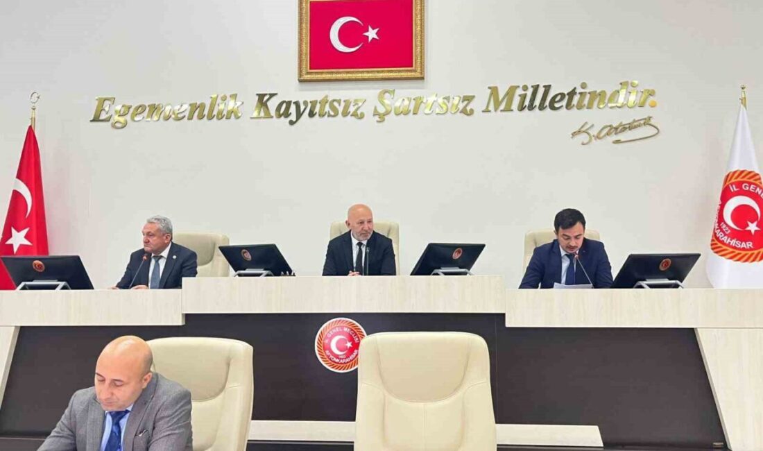 Afyonkarahisar İl Genel Meclisi (İGM) haziran ayı çalışmaları bugün gerçekleştirilen
