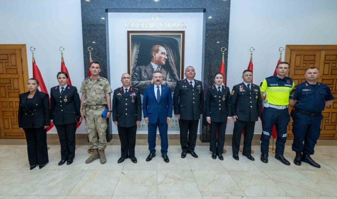 Eskişehir Valisi Hüseyin Aksoy, Jandarma Teşkilatı’nın 186’ncı kuruluş yıl dönümü