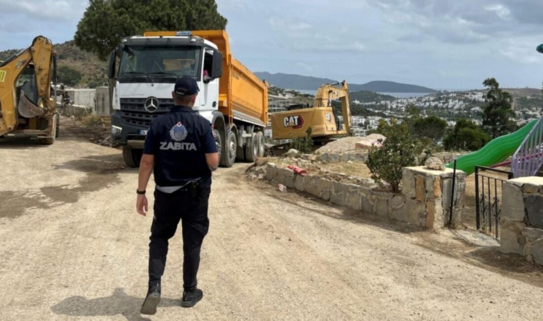 Muğla'nın Bodrum ilçesinde inşaat yasaklarına uymayanlar hakkında toplam 7 milyon
