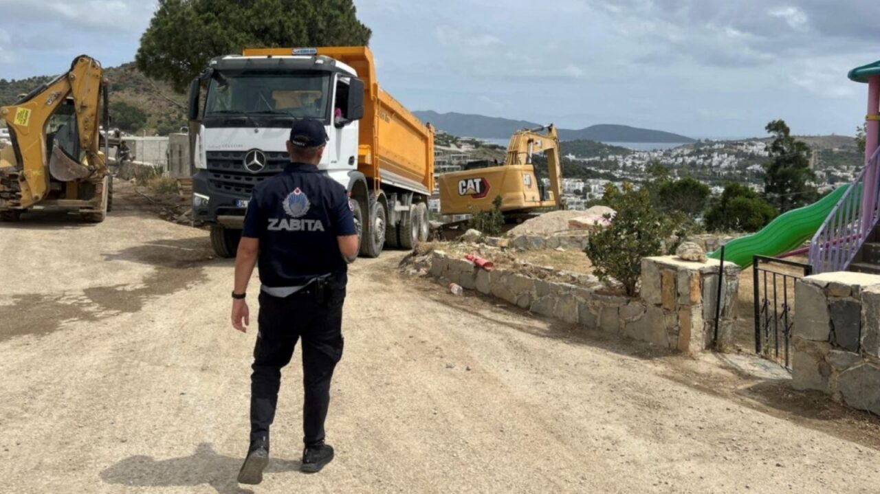 Muğla'nın Bodrum ilçesinde inşaat yasaklarına uymayanlar hakkında toplam 7 milyon