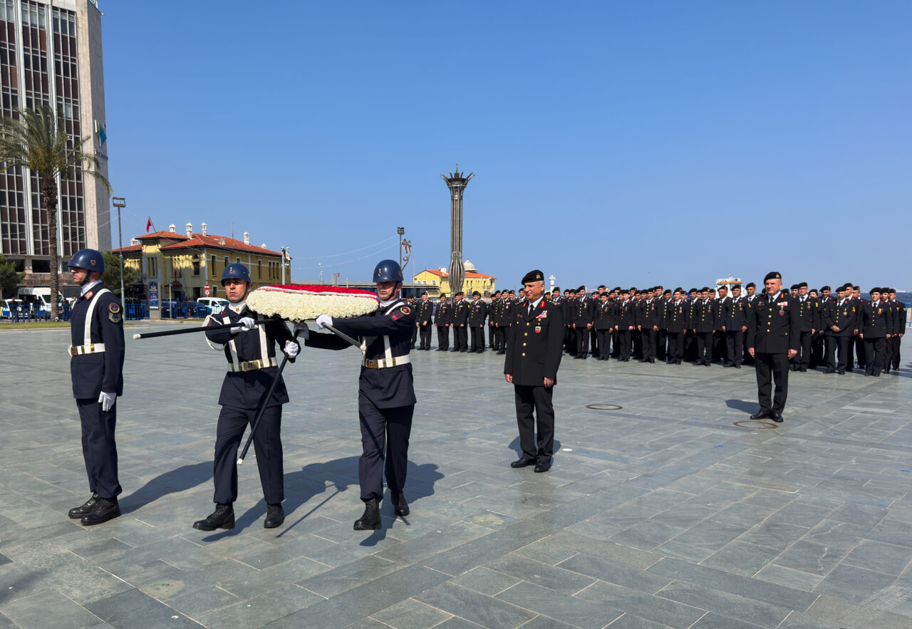 – İzmir’de Jandarma teşkilatının 186’ncı kuruluş yıl dönümü dolayısıyla tören