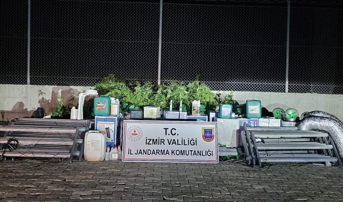 İzmir’in Seferihisar ilçesinde uyuşturucu operasyonunda yakalanan zanlı gözaltına alındı. İl