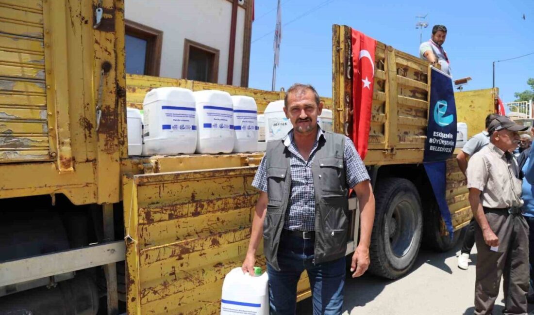 Eskişehir Büyükşehir Belediyesi, nisan ayında yaşanan don afeti sonrası zor