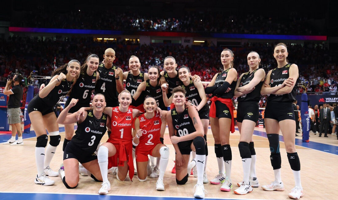 2025 Voleybol Milletler Ligi’nin İstanbul’da düzenlenen 2. haftasının 3. maçında