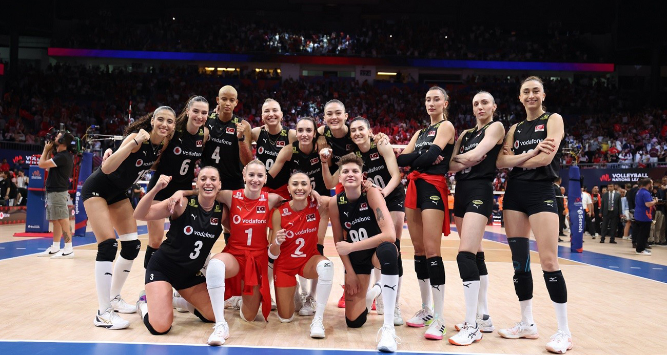 2025 Voleybol Milletler Ligi’nin İstanbul’da düzenlenen 2. haftasının 3. maçında