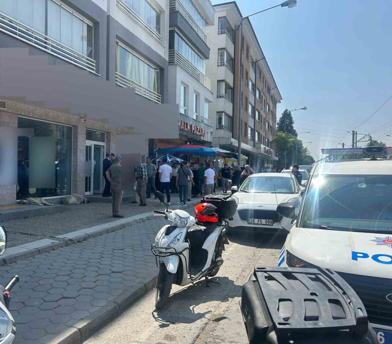 Eskişehir’de bir bankadan kredi başvurusu yapan şüpheli, red cevabını aldıktan