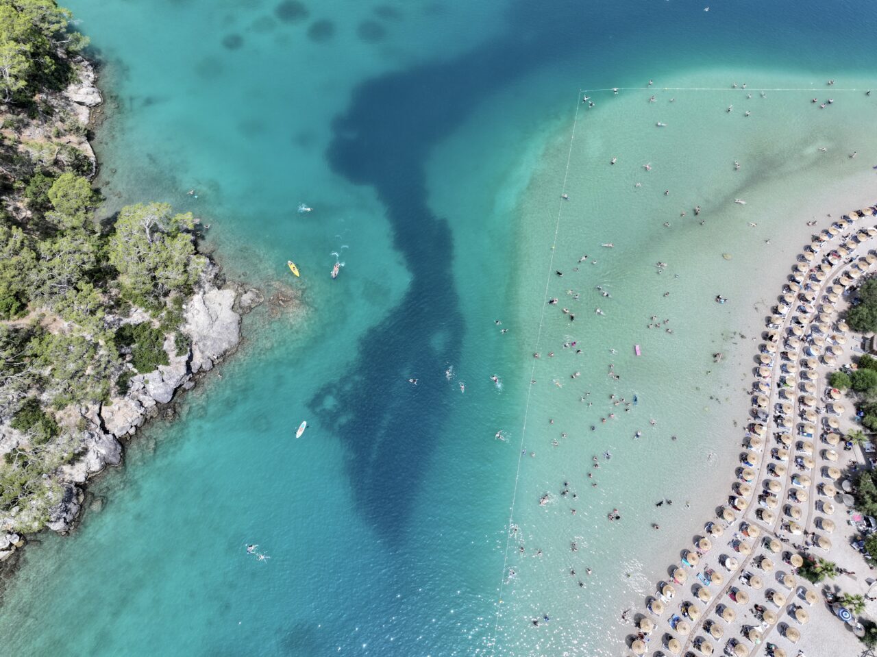 Türkiye’nin önemli turizm merkezlerinden Muğla’da, Kurban Bayramı’nın son gününde tatilciler,