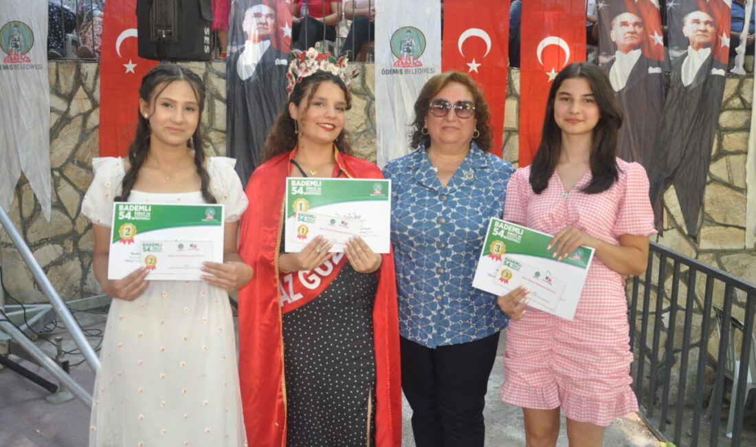 Ödemiş’in Bademli Mahallesi’nde, 54. Kiraz ve 21. Meyve Fidanı Festivali
