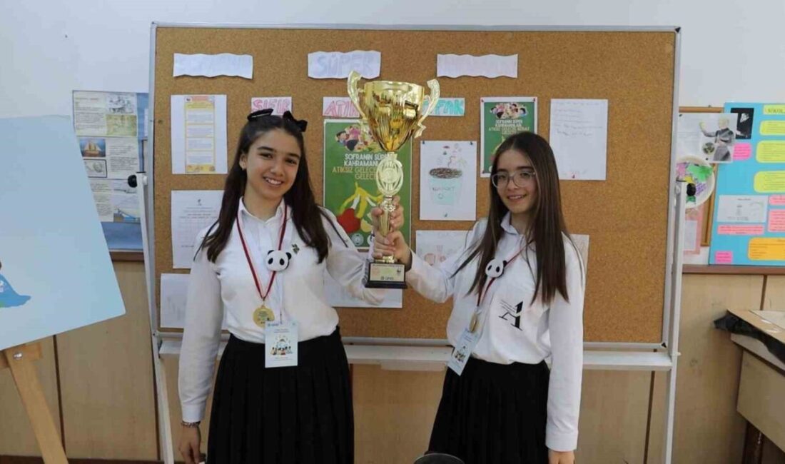 Gıda israfına karşı geliştirdikleri projeyle "En Korumacı Proje" ödülünü kazanan