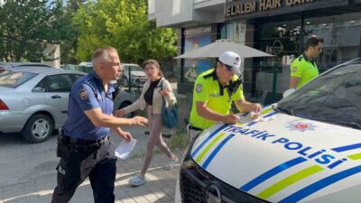 Eskişehir’de 2.64 promil alkollü olan kadın sürücünün kullandığı kontrolden çıkan