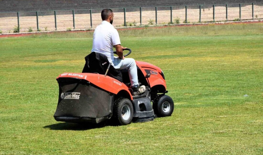 Bilecik’in Söğüt ilçesinde, Belediye Park ve Bahçeler Müdürlüğü ekipleri tarafından