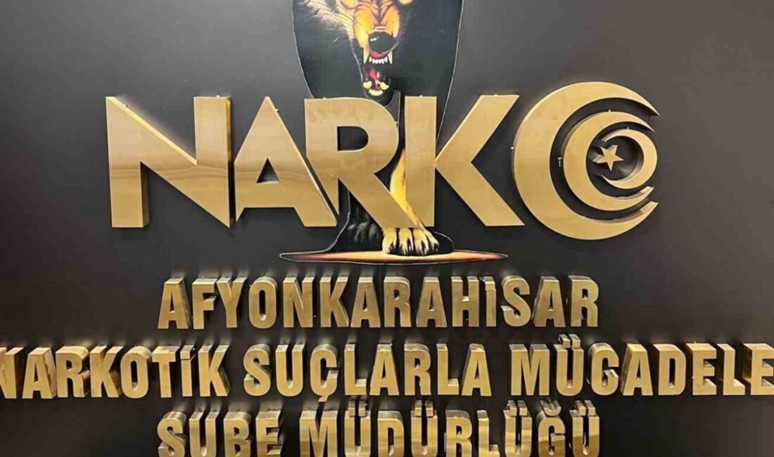 Afyonkarahisar’da sokak satıcılarına yönelik düzenlenen uyuşturucu operasyonunda gözaltına alınan bir