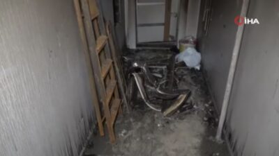 Diyarbakır’ın Kayapınar ilçesinde 13 katlı binada çıkan yangından etkilenen Nülifer