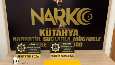 Kütahya'da, uyuşturucu ticareti yaptıkları iddiasıyla gözaltına alınan 2 şüpheli tutuklandı.