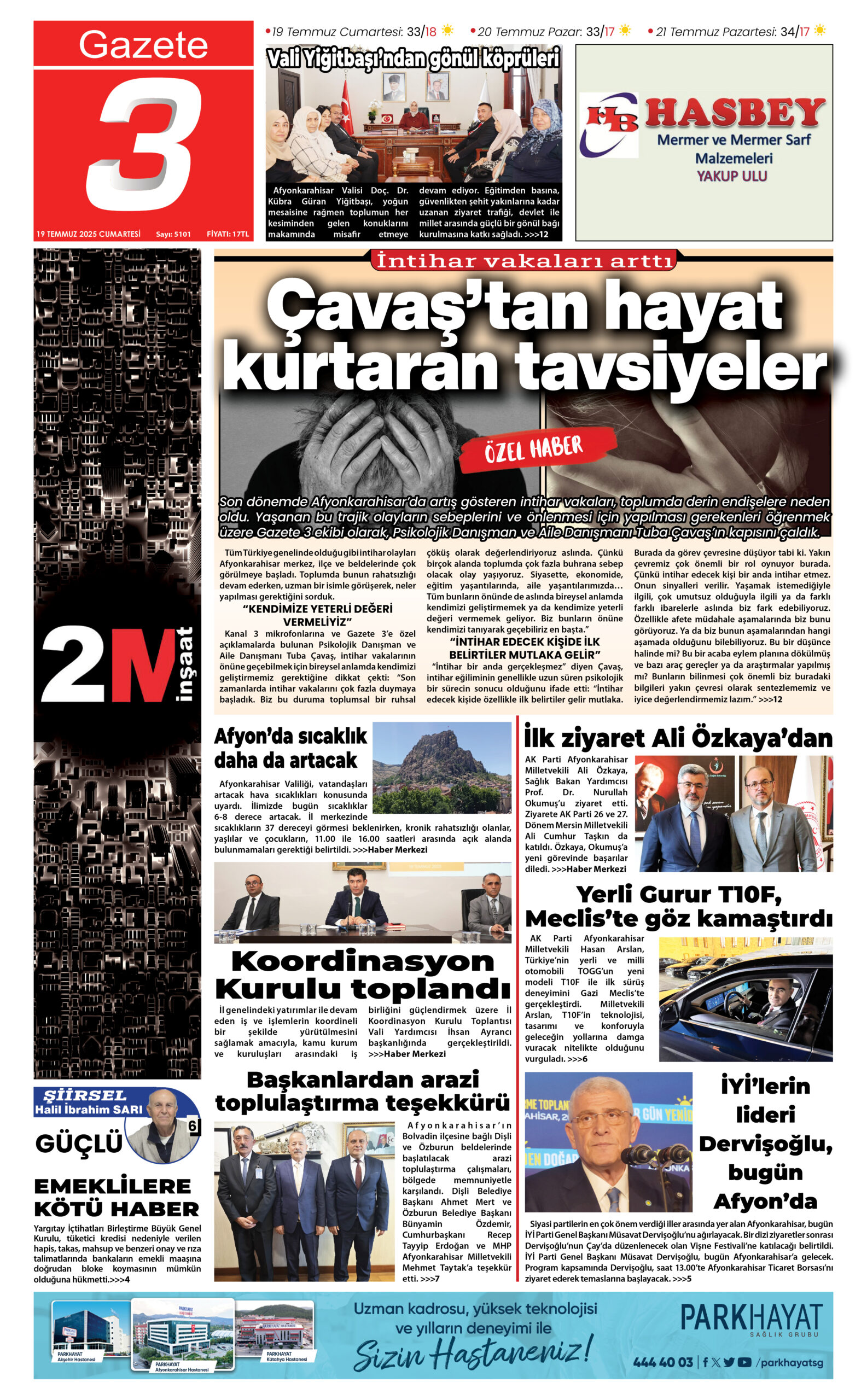 19 Temmuz 2025