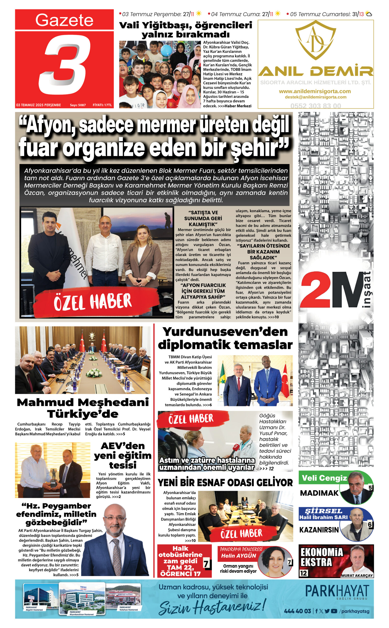 3 Temmuz 2025