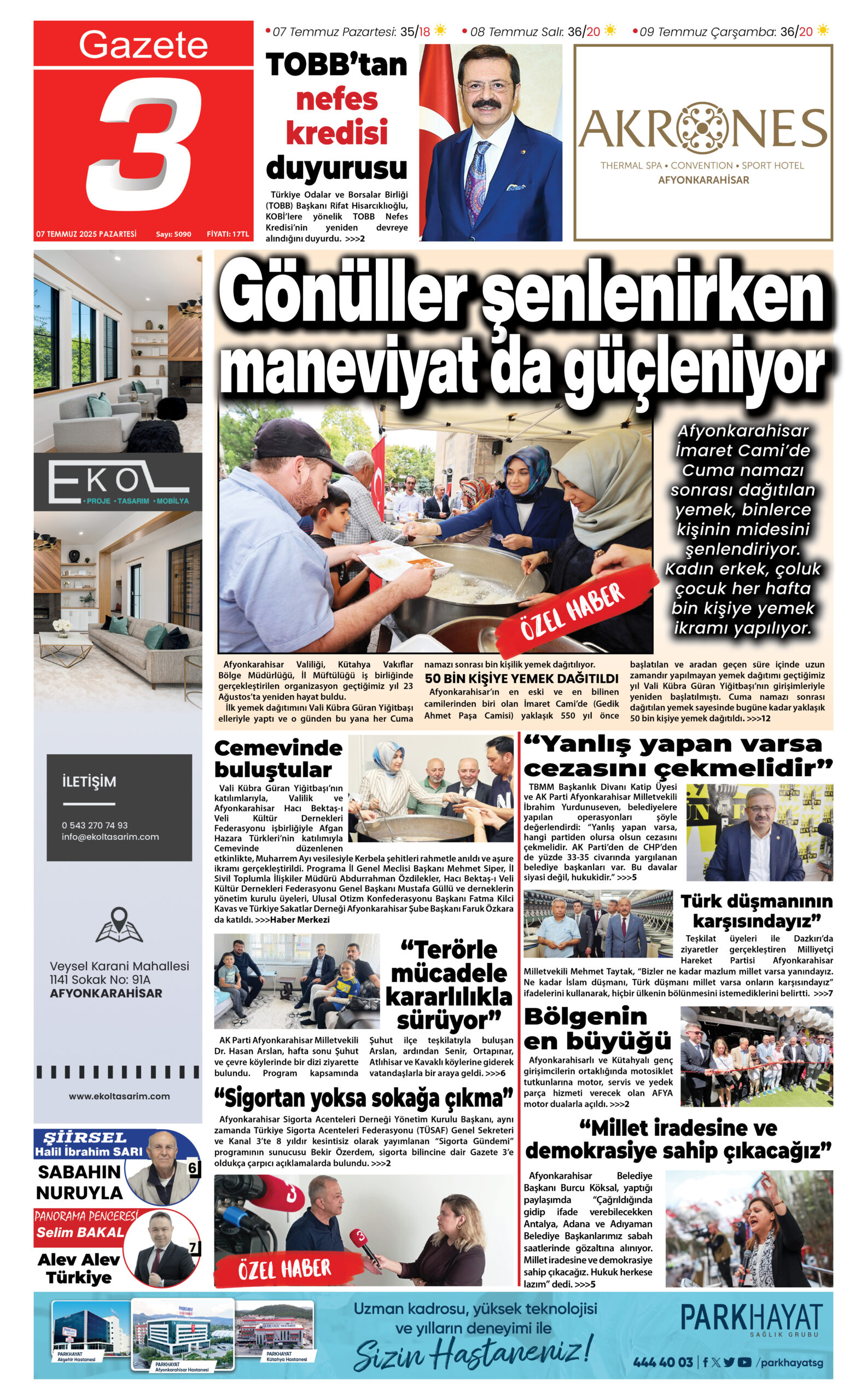 7 Temmuz 2025